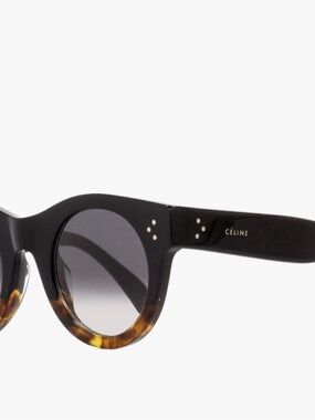 Celine Black Glossy Temple Sunglass Arm